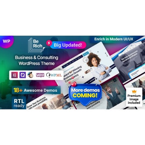 Berich – Consulting Corporate WordPress Theme - Dghut