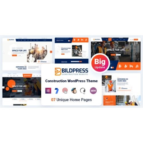 BildPress – Construction WordPress Theme - Dghut