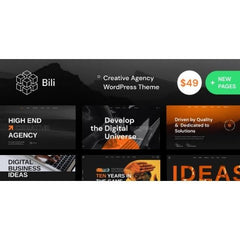 Bili – Creative Agency WordPress Theme - Dghut