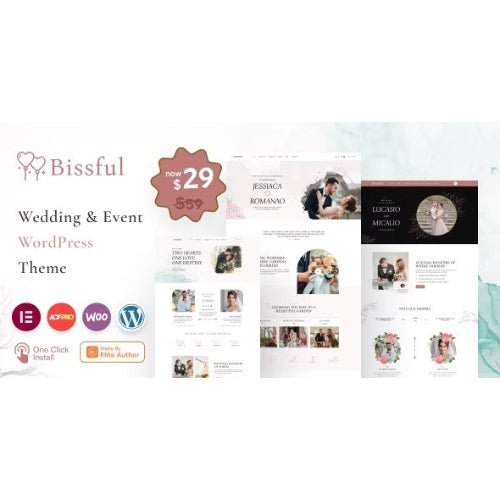 Bissful – Wedding & Event WordPress Theme - Dghut