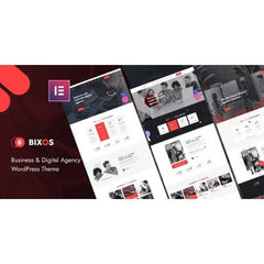 Bixos – Business & Digital Agency WordPress Theme - Dghut