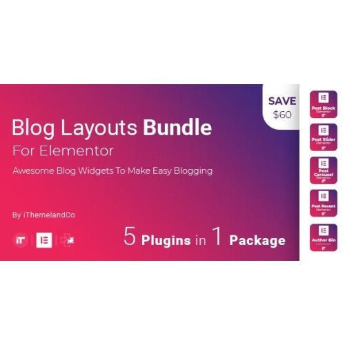 Blog Layouts Bundle For Elementor - Dghut