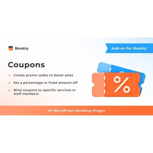 Bookly Coupons (Add - on) - Dghut