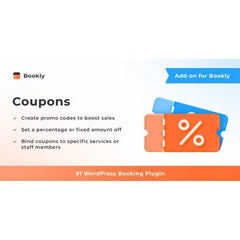Bookly Coupons (Add - on) - Dghut