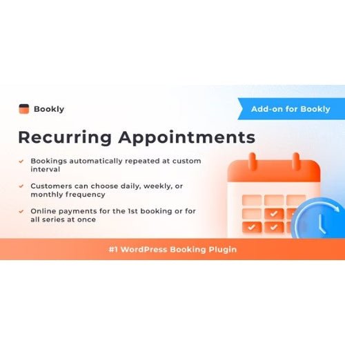 Bookly Recurring Appointments (Add - on) - Dghut