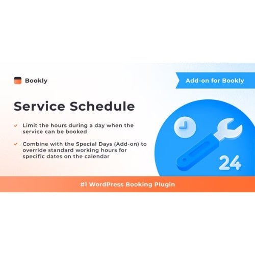 Bookly Service Schedule (Add - on) - Dghut
