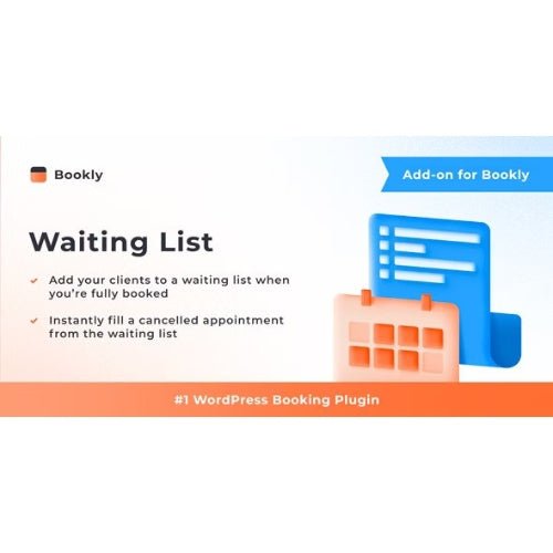 Bookly Waiting List (Add - on) - Dghut