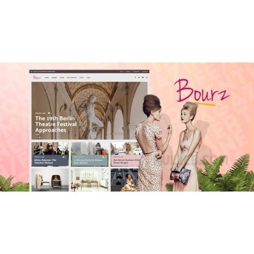 Bourz: Life, Entertainment & Fashion WordPress Blog Theme - Dghut