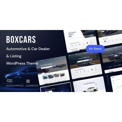 Boxcar – Automotive & Car Dealer WordPress Theme - Dghut
