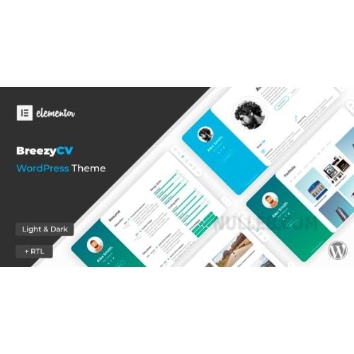 BreezyCV – Personal Portfolio Resume - Dghut