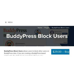 BuddyPress Block Users - Dghut