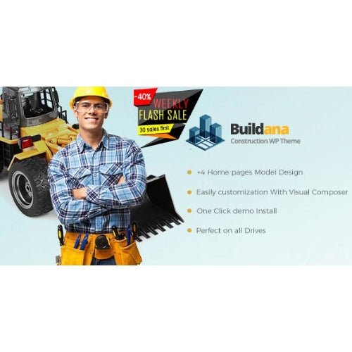 Buildana | Construction & Building WordPress Theme - Dghut