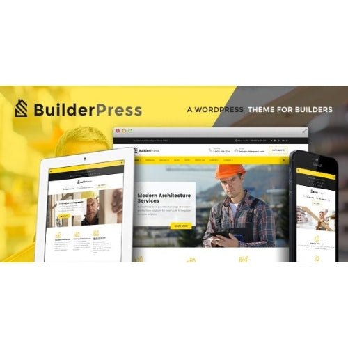 BuilderPress – Construction and Architecture WordPress Theme - Dghut