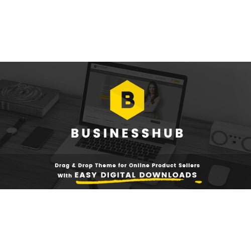 Business Hub | Responsive WordPress Theme For Online Businesses - Dghut