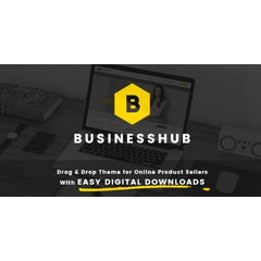 Business Hub | Responsive WordPress Theme For Online Businesses - Dghut