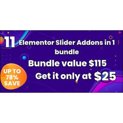 BWD Slider Bundle For Elementor - Dghut
