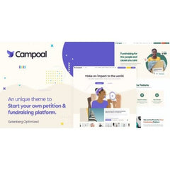 Campoal – Petition and Fundraising WordPress Theme - Dghut