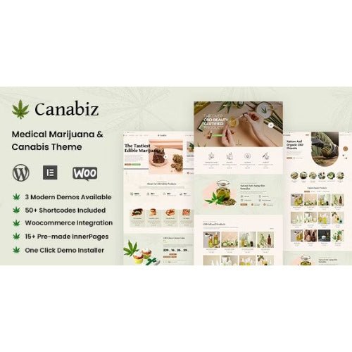 Canabiz – Weed Medical Marijuana, Cannabis Shop Theme - Dghut