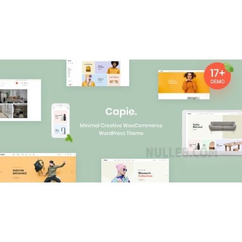 Capie – Minimal Creative WooCommerce WordPress Theme - Dghut