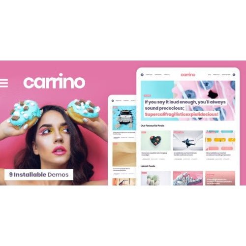 Carrino – An Exciting Gutenberg Blog Theme - Dghut