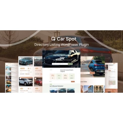 CarSpot – Car Directory Listing WordPress Plugin - Dghut