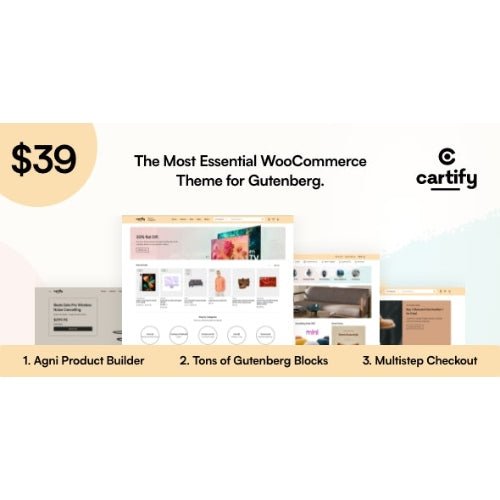 Cartify – WooCommerce Gutenberg WordPress Theme - Dghut