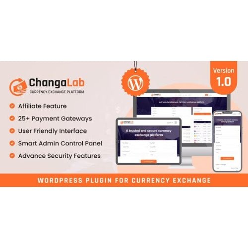 ChangaLab – Currency Exchange WordPress Plugin - Dghut