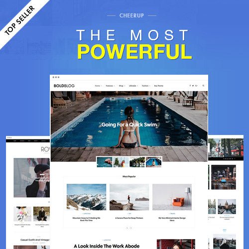 CheerUp Blog / Magazine – WordPress Blog Theme - Dghut