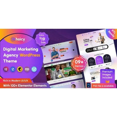 Choicy – Digital Marketing Agency WordPress Theme - Dghut