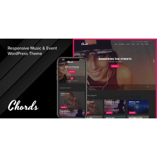 Chords – Music / Artist / Radio WordPress Theme - Dghut