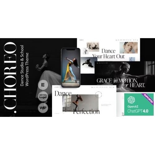 Choreo – Dance Studio & School WordPress Theme - Dghut