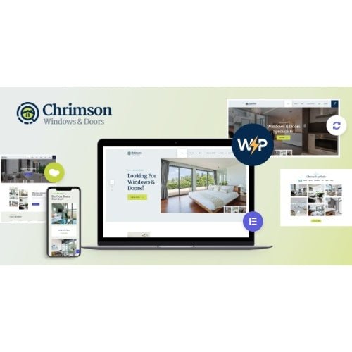 Chrimson | Windows & Doors Services Store WordPress Theme + Elementor - Dghut
