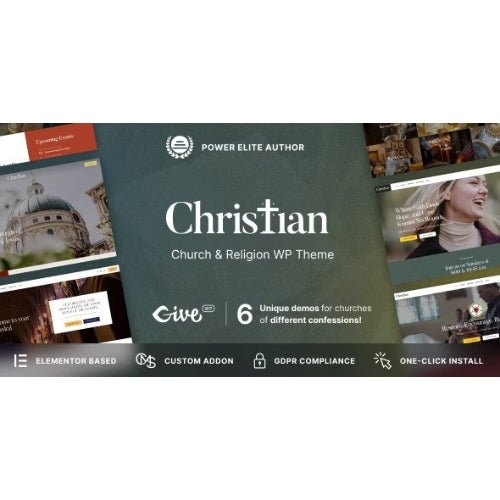 Christian – Church WordPress Theme - Dghut