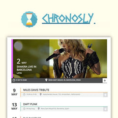 Chronosly Event Calendar WordPress Plugin - Dghut