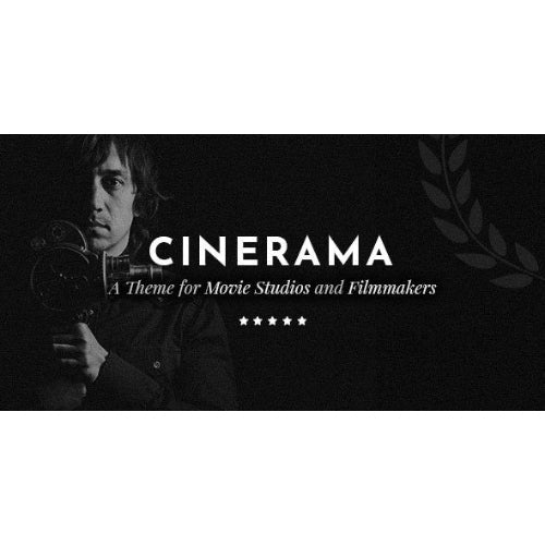 Cinerama – The Ultimate WordPress Theme for Movie Studios & Filmmakers - Dghut