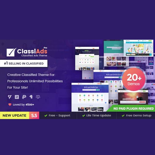 Classiads – Classified Ads WordPress Theme - Dghut