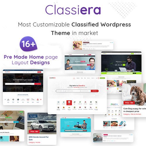 Classiera – Classified Ads WordPress Theme - Dghut