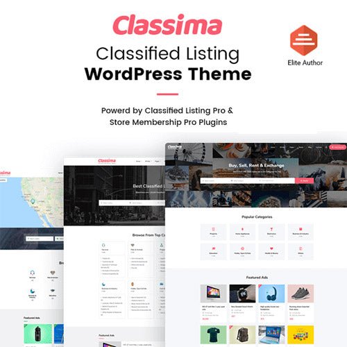 Classima – Classified Ads WordPress Theme - Dghut