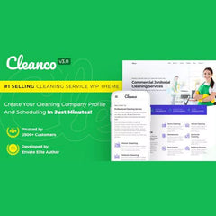Cleanco – Cleaning Service Company WordPress Theme - Dghut