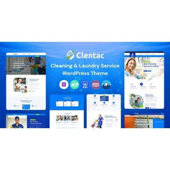 Clentac – Cleaning Services WordPress Theme - Dghut