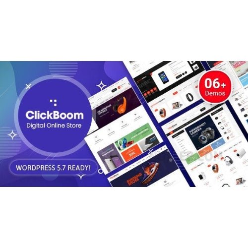 ClickBoom – Digital Store WooCommerce WordPress Theme (6+ Homepage Designs) - Dghut
