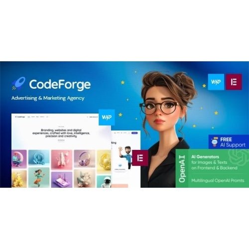 CodeForge – IT Company WordPress Theme - Dghut