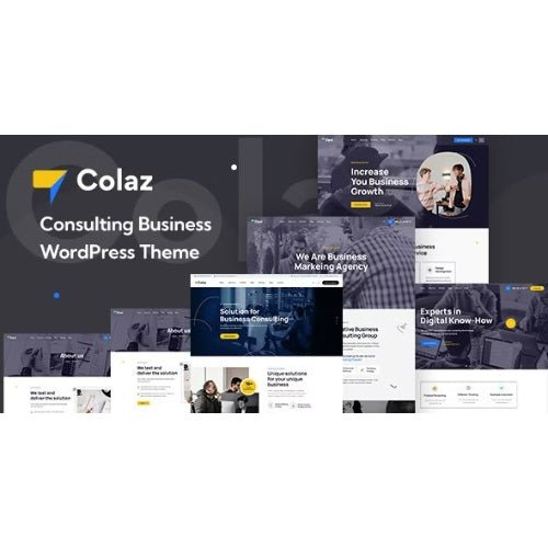 Colaz – Business Consulting WordPress Theme - Dghut