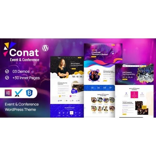 Conat | Event & Conference WordPress Theme + RTL Ready - Dghut