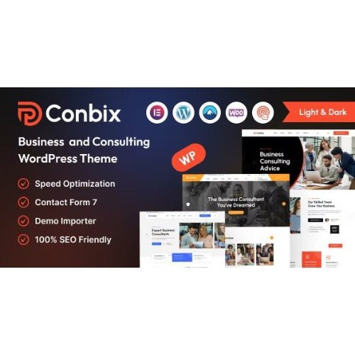 Conbix – Business Consulting WordPress Theme - Dghut