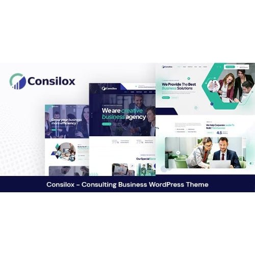 Consilox – Consulting Business WordPress Theme - Dghut