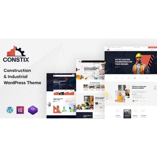 Constix – Construction Factory &amp; Industrial WordPress Theme - Dghut
