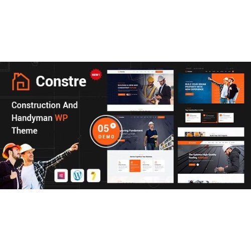 Constre – Construction, Building &amp; Handyman Services WordPress Theme - Dghut