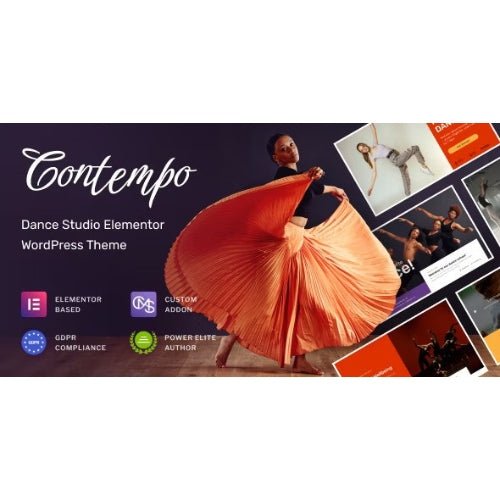 Contempo – Dance School WordPress Theme - Dghut