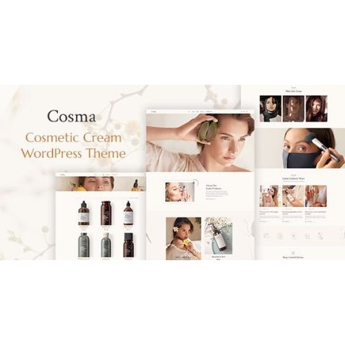 Cosma – Beauty Cosmetics WordPress Theme - Dghut